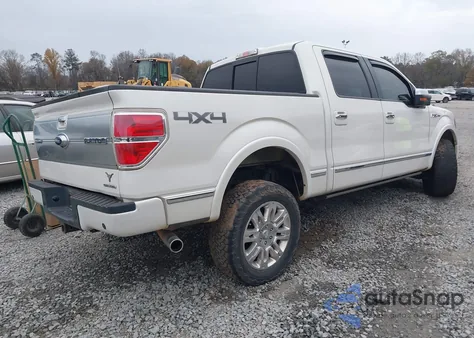 2013 Ford F-150 Platinum z USA, uszkodzony, nr VIN 1FTFW1EF9DFA34162